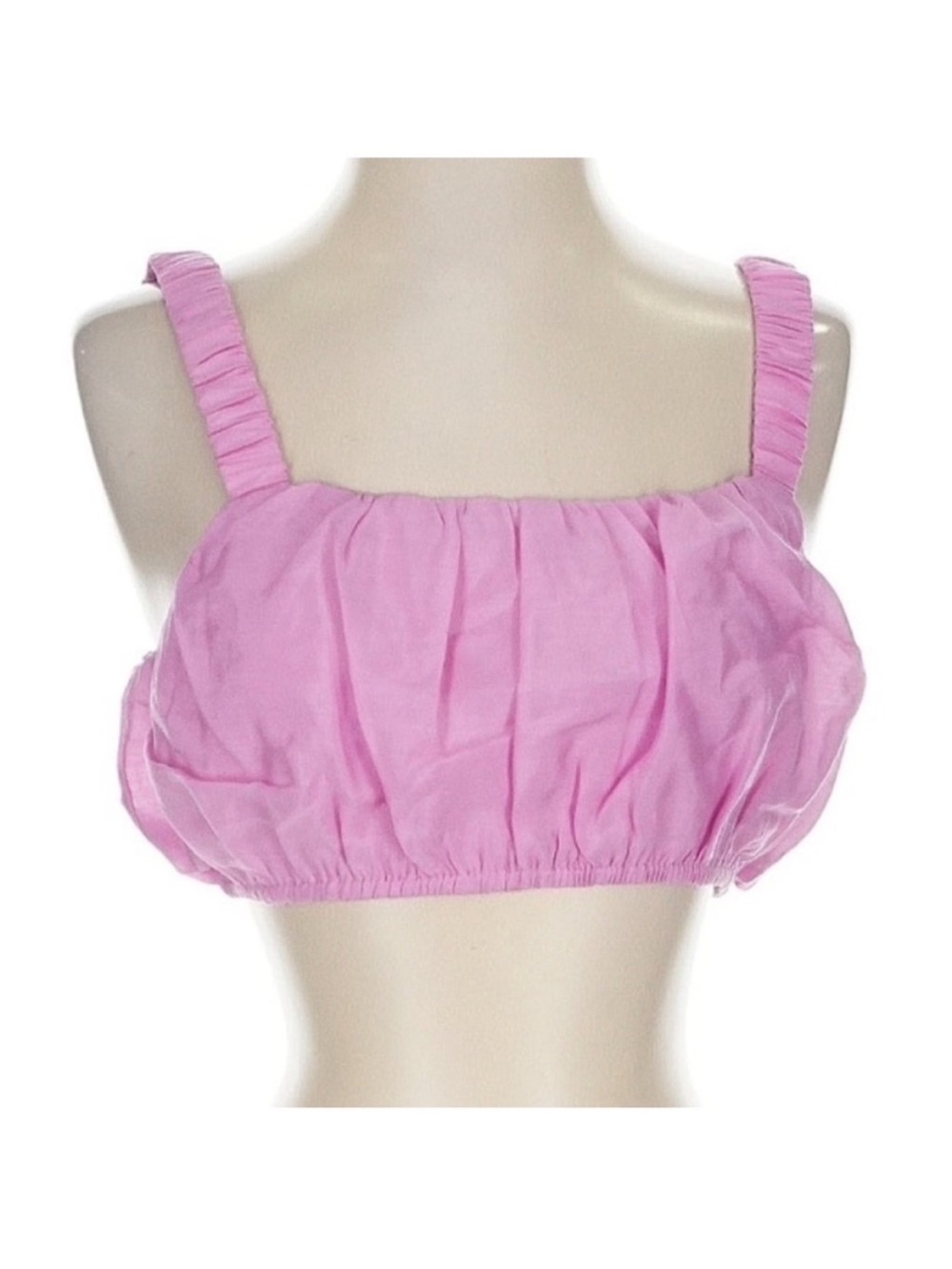 Lovers & Friends Kerry Bubble Crop Top Purple Women’s Small - Picture 2 of 7